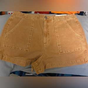 AE Outfitters Super Hi-Rise Corduroy Shorts